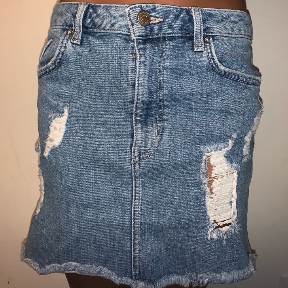 Jean skirt